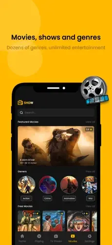 sony-app-downloading Movies and shows